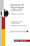 Glossaire De Linguistique Contrastive