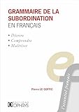 Grammaire De La Subordination