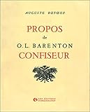 Propos De O. L. Barenton, Confiseur