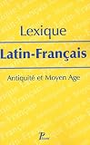 Lexique Latinfranais Antiquit Et Moyen Age