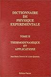 Dictionnaire De Physique Exp%C3%A9rimentale, Tome 2