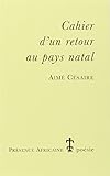 Cahier D'un Retour Au Pays Natal