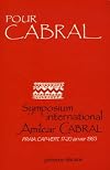 Pour Cabral: Symposium international Amílcar Cabral, Praia, Cap-Vert, 17-20 janvier 1983 (French Edition)