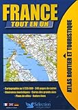 France Tout En Un Atlas Routier Et Touristique