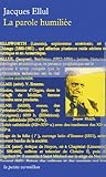 La Parole Humili%C3%A9e