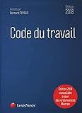 Code Du Travail 2018: Editions 2018 Consolid%C3%A9e %C3%A0 Jour Des Ordonnances Macron