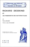 Richard Dedekind Et Les Fondements Des Math%C3%A9matiques (1976)