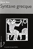 Syntaxe Grecque