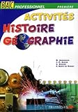 Activits Histoiregographie Bac Professionnel Premire Feuillets Dtachables