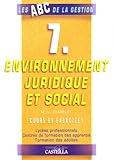 Environnement Juridique Et Social Cours Et Exercices