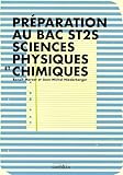 Prparation Au Bac St2s Sciences Physiques Et Chimiques