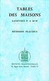 Tables Des Maisons Selon Placidus