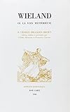Wieland Ou La Voix Myst%C3%A9rieuse : Suivi Des M%C3%A9moires De Carwin Le Ventriloque