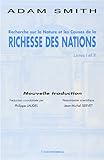 Recherche Sur La Nature Et Les Causes De La Richesse Des Nations