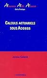 Calculs Actuariels Sous Access 1cdrom