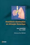 Anesthsieranimation En Chirurgie Thoracique