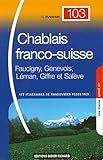 Chablais Francosuisse Faucignygenevois Lmangiffresalve 177 Itinraires De Randonnes Pdestres