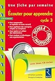 %C3%A9couter Pour Apprendre (+ 2 Cd Audio)
