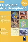 Lexique Des Disciplines Cdr