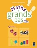 Maths %C3%A0 Grands Pas (+ Cd Rom)