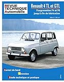 Rta Renault 4 Tl Et Gtl : Fourgonnettes F4 Et F6 Jusqu' %C3%A0 La Fin De Fabrication. 956 Et 1108 Cm3