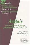 Anglais La Version Et Le Thme Grammatical Au Daeu