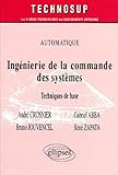 Ingeni%C3%A9rie De La Commande Des Syst%C3%A8mes Techniques De Base