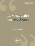 Le Vocabulaire Des Sceptiques