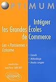 Int%C3%A9grer Les Grandes %C3%A9coles De Commerce (ecricome Et Les 