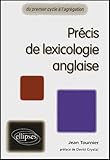 Pr%C3%A9cis De Lexicologie Anglaise