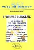Epreuves Danglais Aux Concours Des Coles De Commerce Admissions Parallles 1re Et 2e Annes Bac2 Bac3 Bac4 Bac5