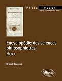 Encyclopdie Des Sciences Philosophiques Hegel