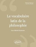 Le Vocabulaire Latin De La Philosophie De Cicron Heidegger
