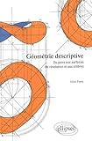 G%C3%A9om%C3%A9trie Descriptive : Du Point Aux Surfaces De R%C3%A9volution Et Aux Ombres
