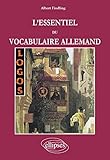 Logos L'essentiel Du Vocabulaire Allemand