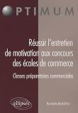 Entretien De Motivation Aux Concours Des Ecoles De Commerce Post Classes Pr%C3%A9paratoires