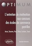 Entretien De Motivation Aux Concours Des Ecoles De Commerce Bac+0 Sesame Acces