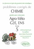 Chimie Probl%C3%A8mes Corrrig%C3%A9s Pos%C3%A9s Aux Concours Agro