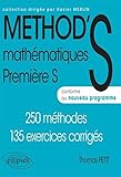 Math%C3%A9matiques M%C3%A9thod's Premi%C3%A8re S Conforme Au Programme 2011