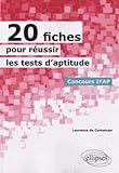 20 Fiches Pour R%C3%A9ussir Des Tests D'aptitude Concours Ifap