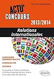 Relations Internationales 2013 2014 Concours Administratifs Sciences Po Licence