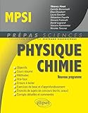 Physique Chimie Mpsi : Nouveau Programme