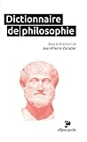 Dictionnaire De Philosophie Poche