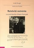 Relativite Restreinte   La Contribution D'henri Poincar%C3%A9