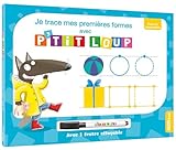 Livre Ardoise De P'tit Loup   Je Trace Mes Premi%C3%A8res Formes