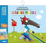 Ma Peinture Magique Avec Ptit Loup Avec 10 Tableaux Et 1 Pinceau En Bois