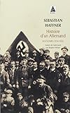 Histoire Dun Allemand Souvenirs 19141933