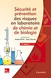 Scurit Et Prvention Des Risques En Laboratoires De Chimie Et De Biologie
