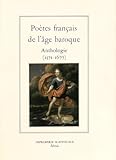Potes Franais De Lge Baroque Anthologie 15711677