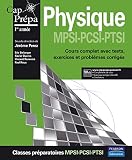 Physique Mpsipcsiptsi Cours Complets Avec Tests Exercices Et Problmes Corrigs